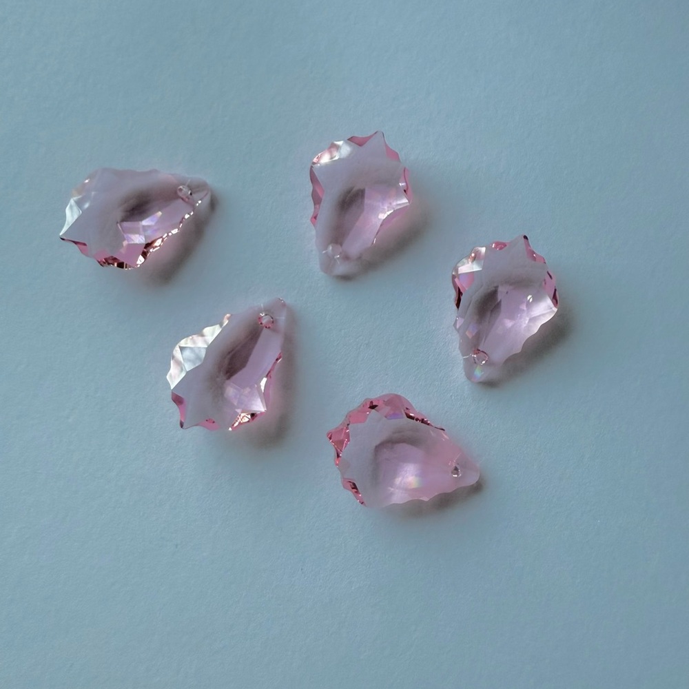 Swarovski light rose crystals - Picture 3 of 7